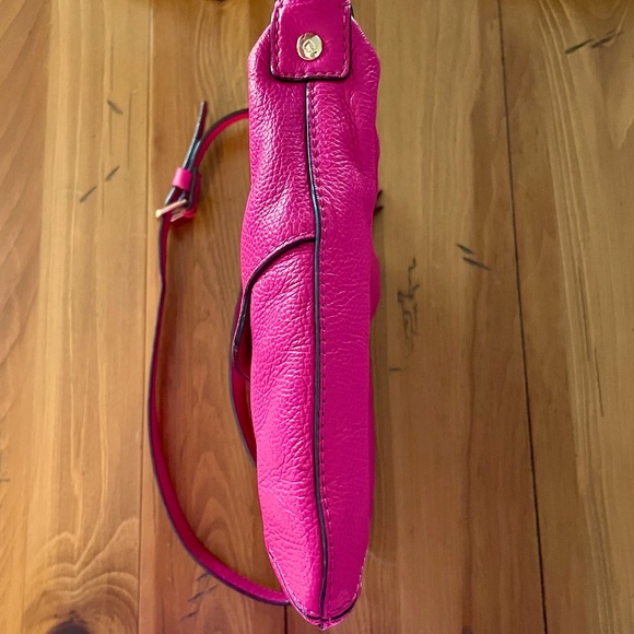 Kate Spade Starla Grant Park Bag in Bright Pink Leather Crossbody Shoulder Purse - Picture 10 of 15